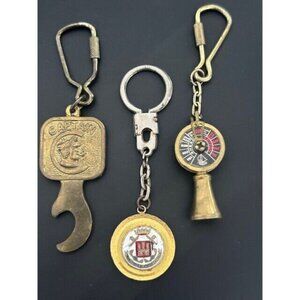 Lot Of 3 Vintage Brass Captain Bottle Opener Telegraph Nautical Transporte Casti